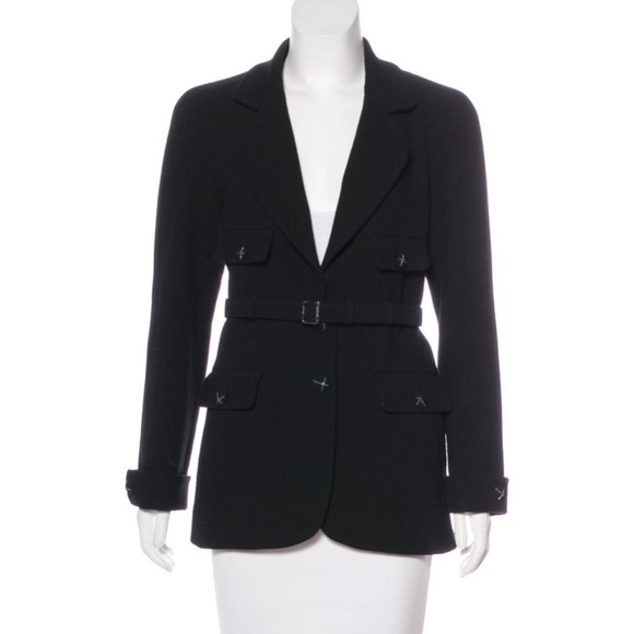 CHANEL Jackets & Blazers - Chanel Vintage Belted Jacket